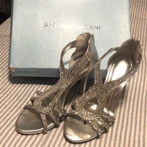 Antonio Melani rhinestone sandal